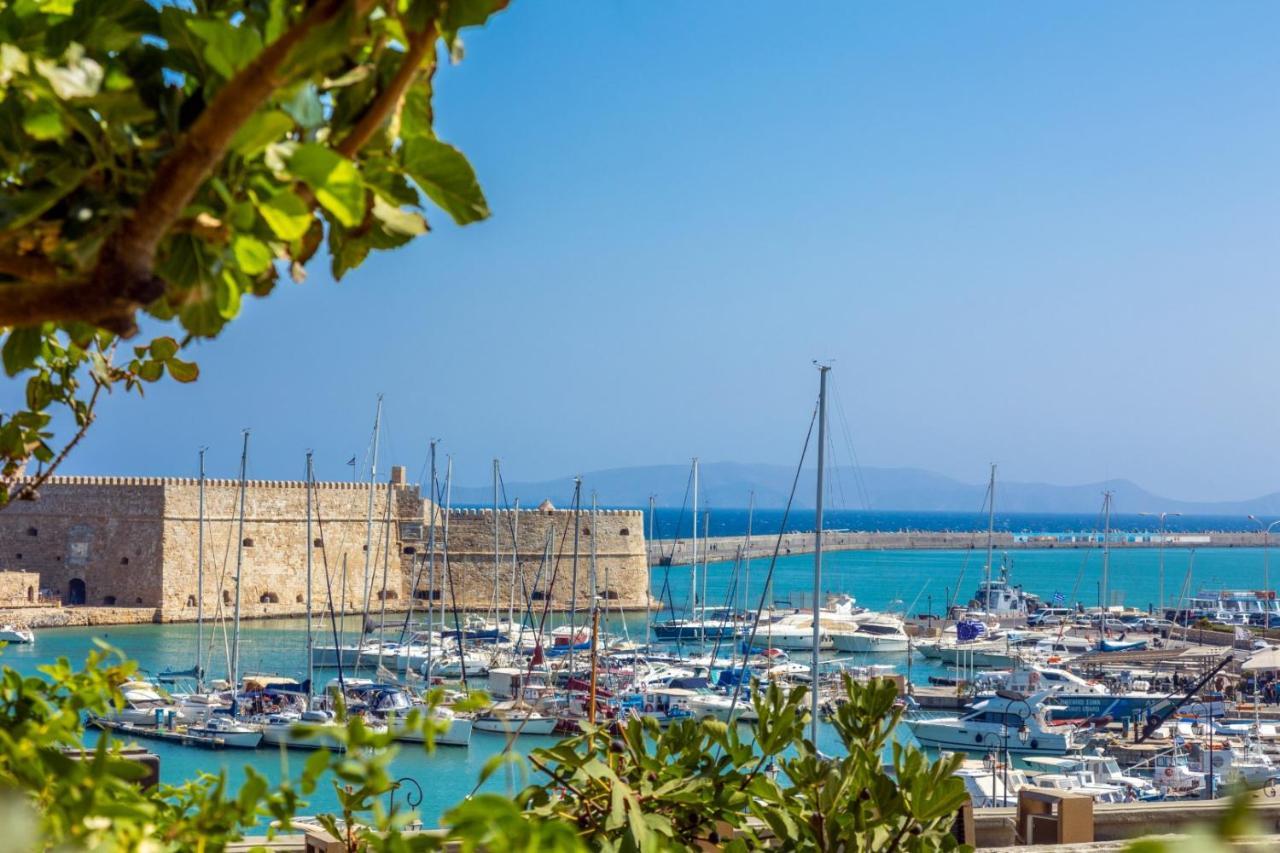 Apartament City Center With Free Parking And Port Side View Heraklion Zewnętrze zdjęcie